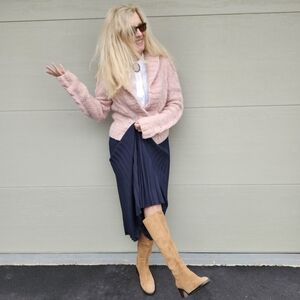 Tan Knee-High Women's Boots